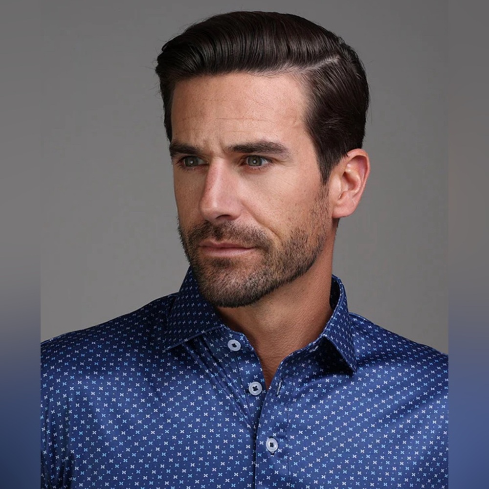 Collars & Co. Collar Polo Los Cabos Blue Star Size 2X-Large NEW Without Tag